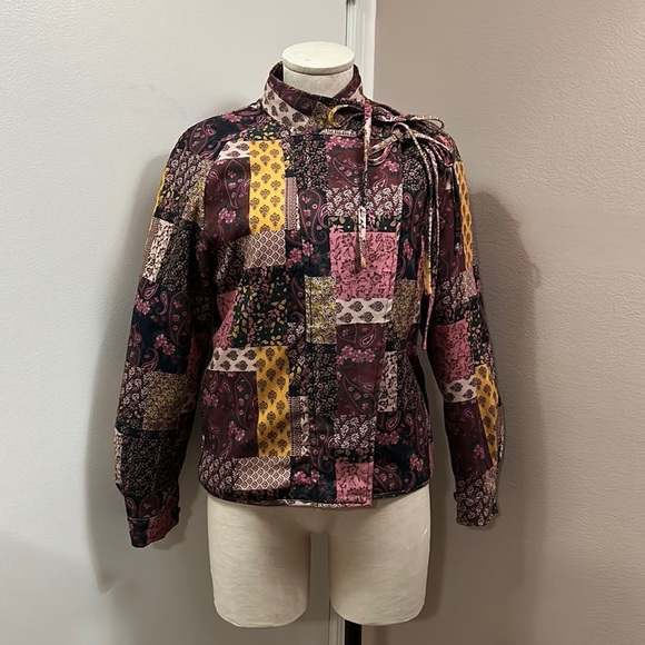 CIDER Ever Changing Patchy Quilted Jacket size XS - Picture 4 of 16